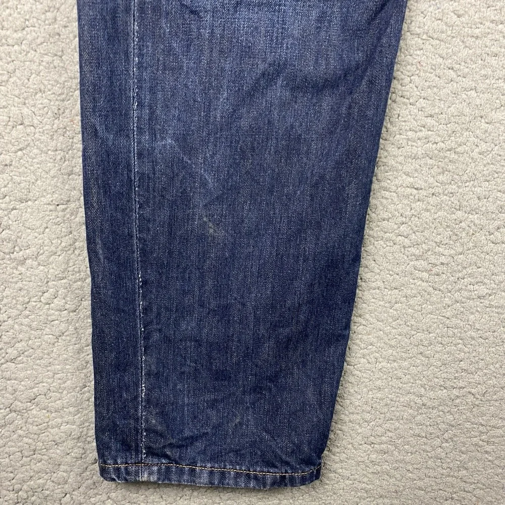Lucky Brand Jeans Mens 221 Original Straight 38X32 (39x33) Blue Denim Stretch